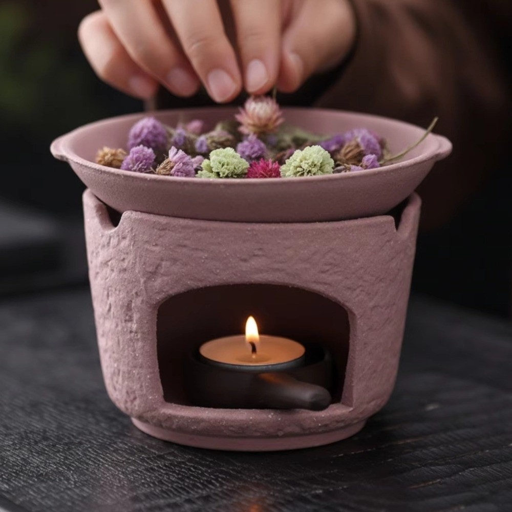 Japanese Candle Wax - Incensário de Estilo Japonês com Tigela