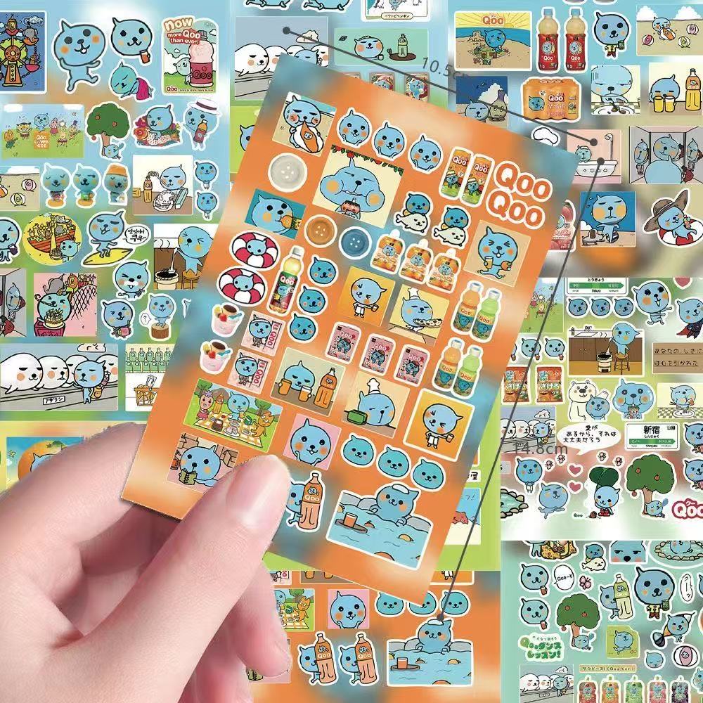 Japanese Lifestyle Goods - 8 peças de Adesivos Decorativos Estilo