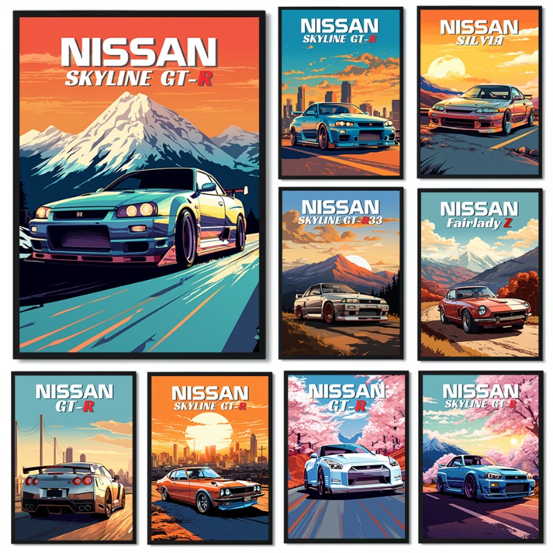 Pôster de Carro Esportivo Clás - Japanese Lifestyle Home avaliação e preço