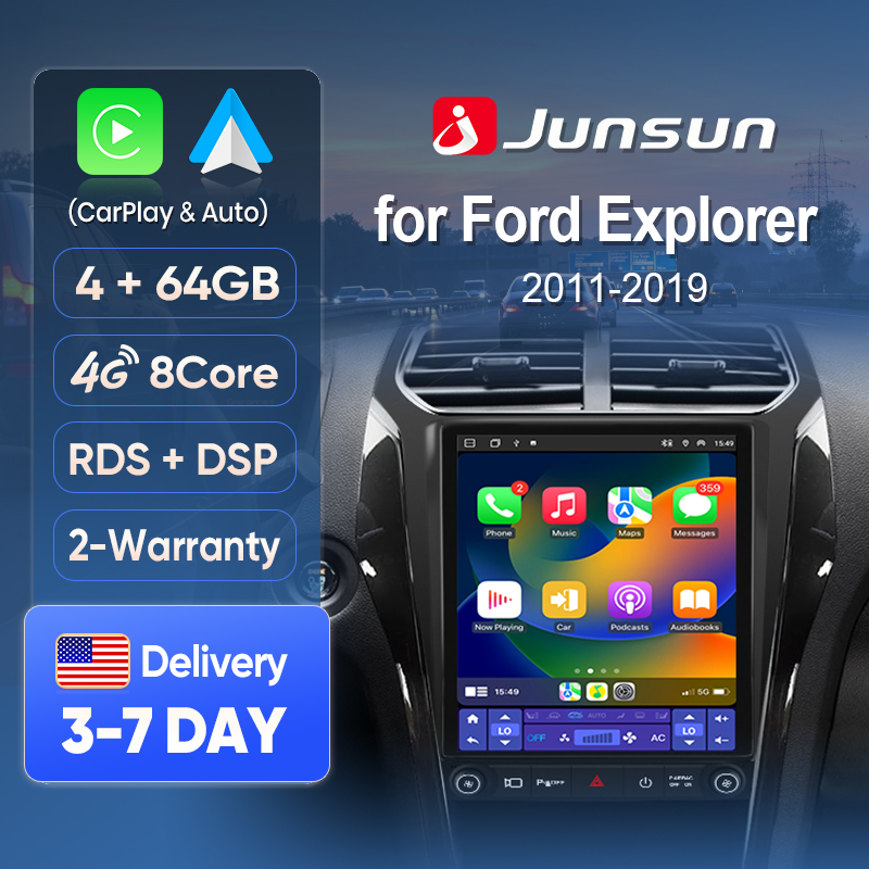 Tela Junsun Wireless CarPlay p - Japanese Car Lifestyle avaliação e preço