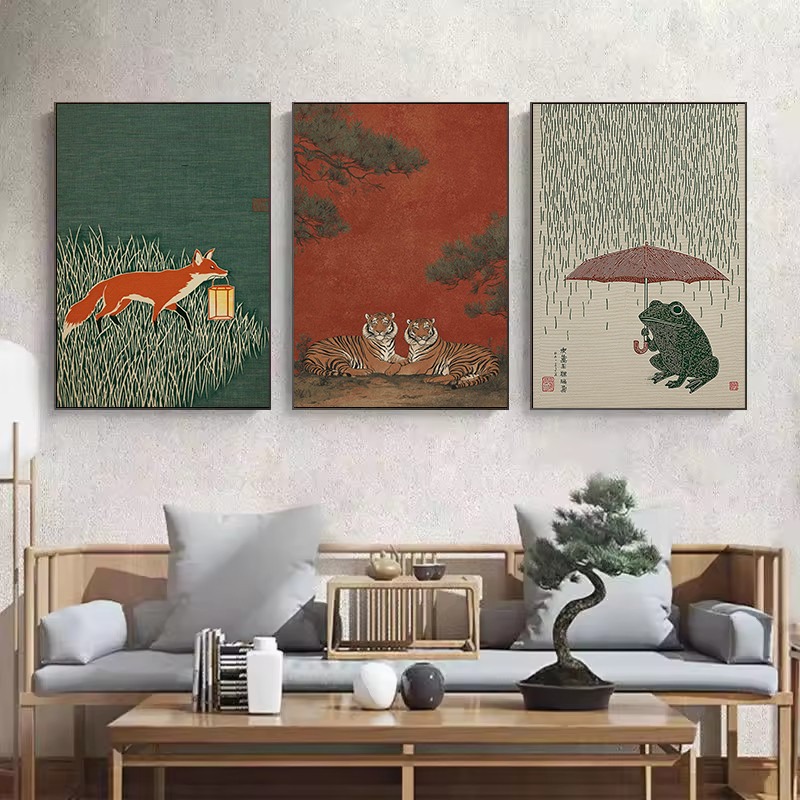 Ilustração estilo japonês vint - Japanese Lifestyle Home avaliação e preço