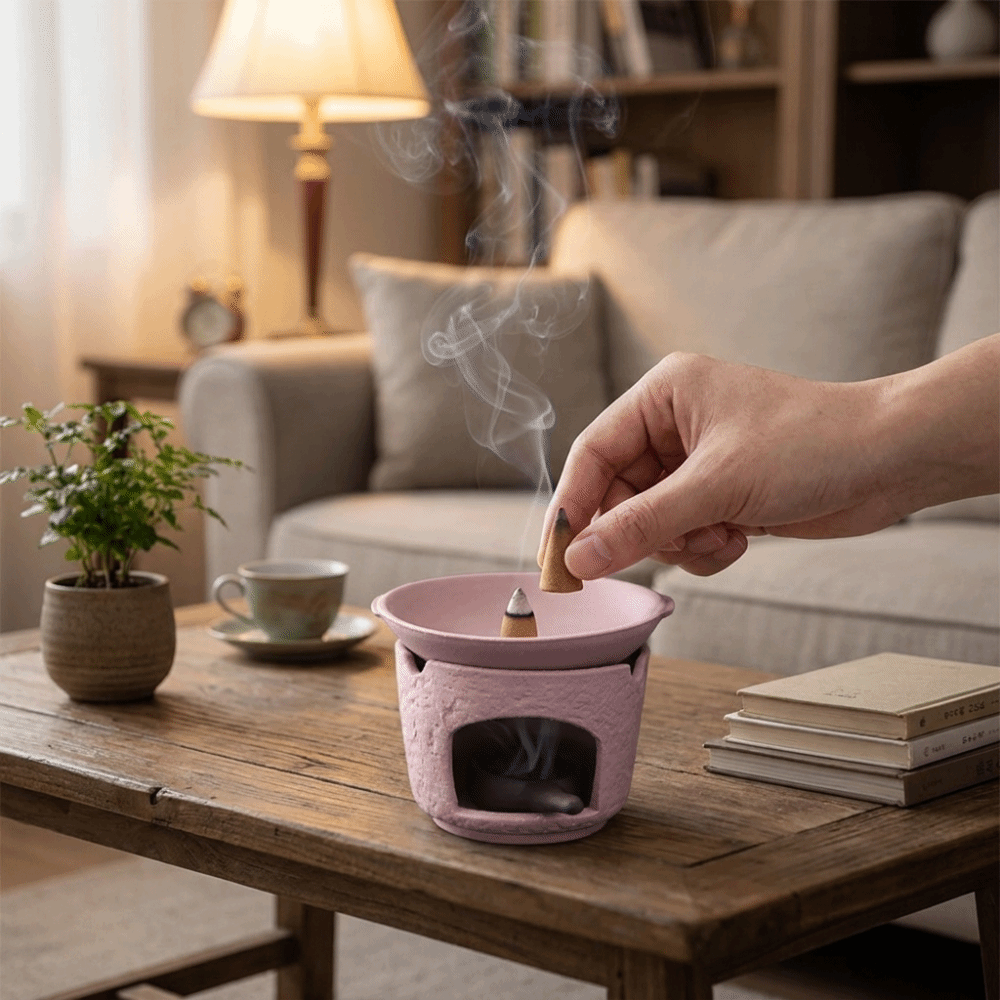 Incensário de Estilo Japonês c - Japanese Candle Wax avaliação e preço
