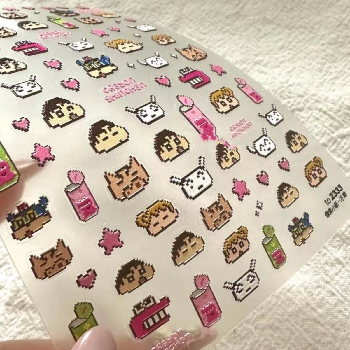 Adesivos de Unha 3D em Relevo  - Japanese Lifestyle Goods avaliação e preço
