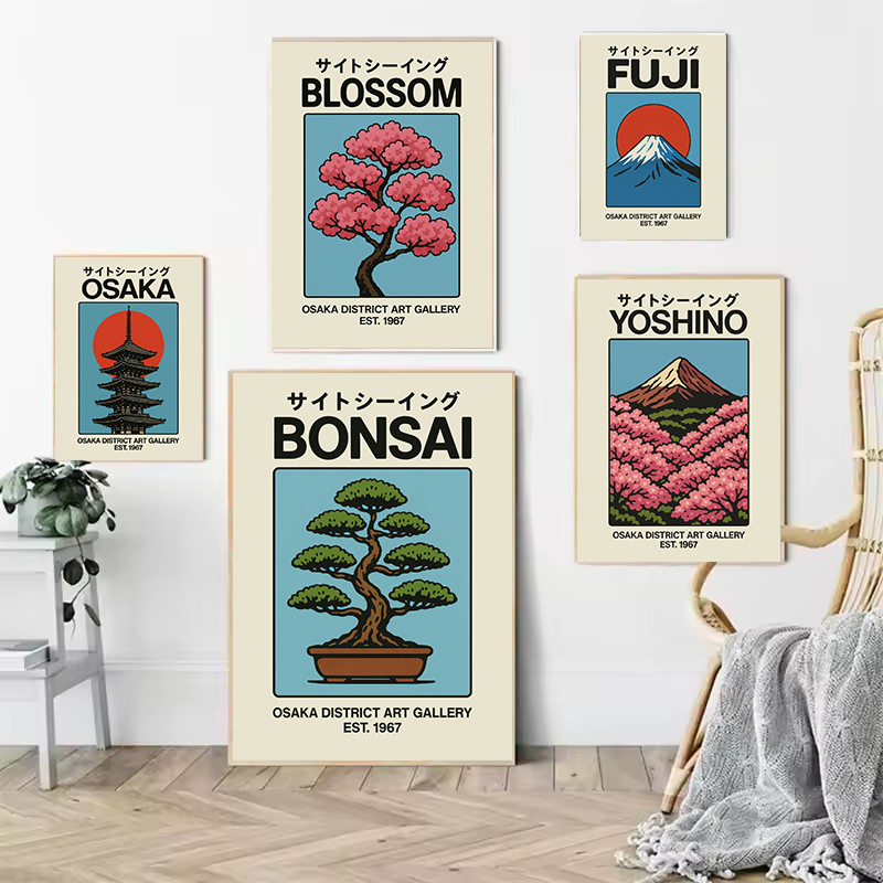 Vintage japão viajando arte os - Japanese Lifestyle Home avaliação e preço