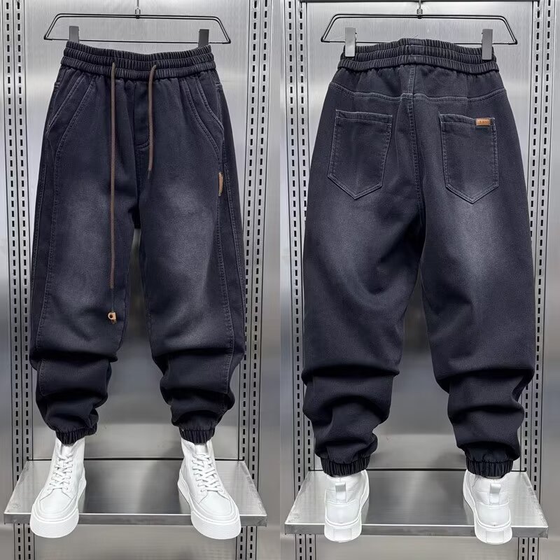 Calças de brim harem masculina - Japanese Lifestyle Brand avaliação e preço